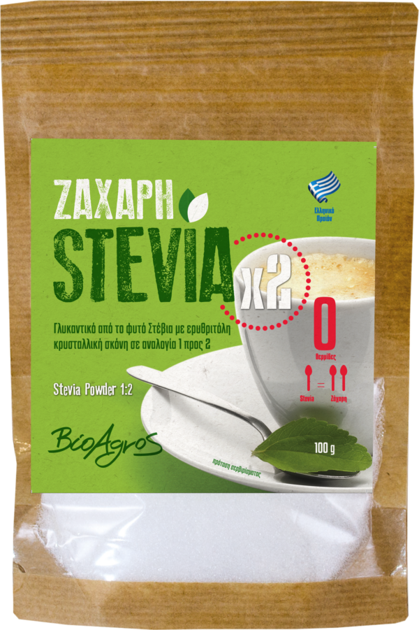 Στέβια 1:2 100g Βιοαγρός